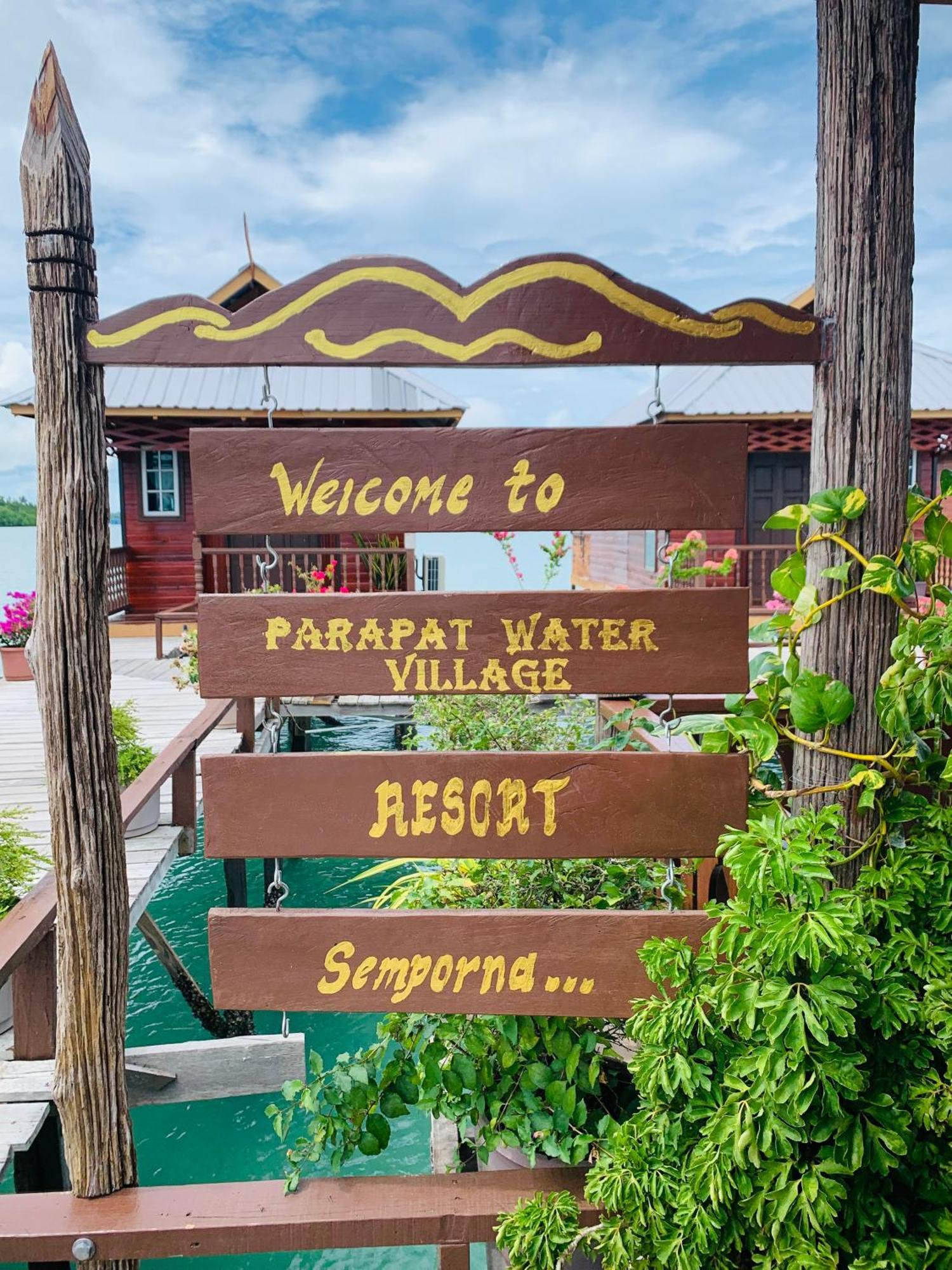 Parapat Water Village Resort Semporna Kültér fotó